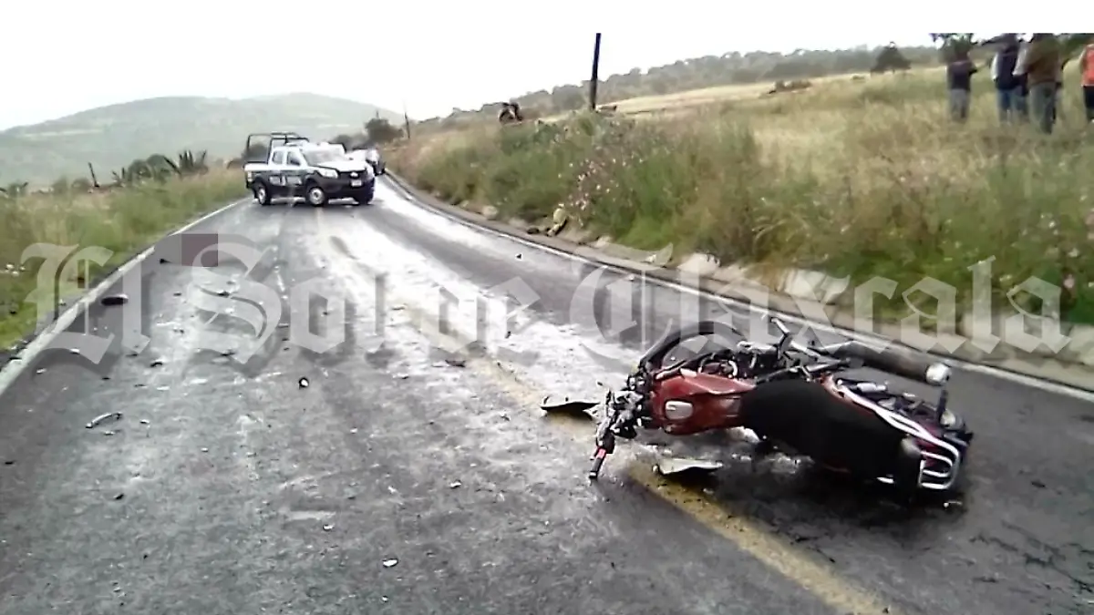 accidente moto Tlaxco (2) 2